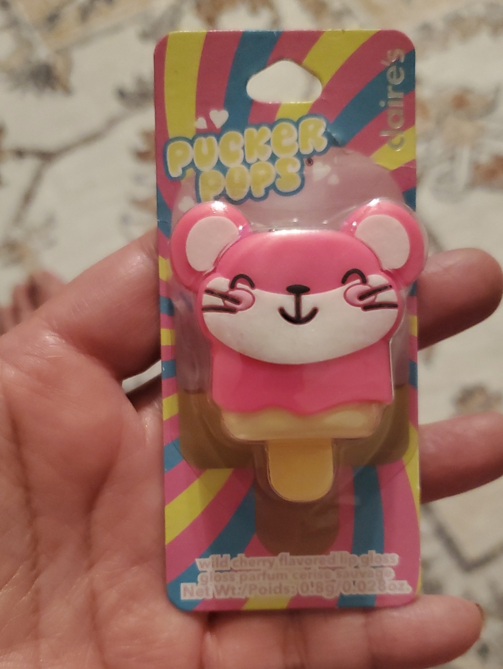 Pucker Pops - Pink Mouse